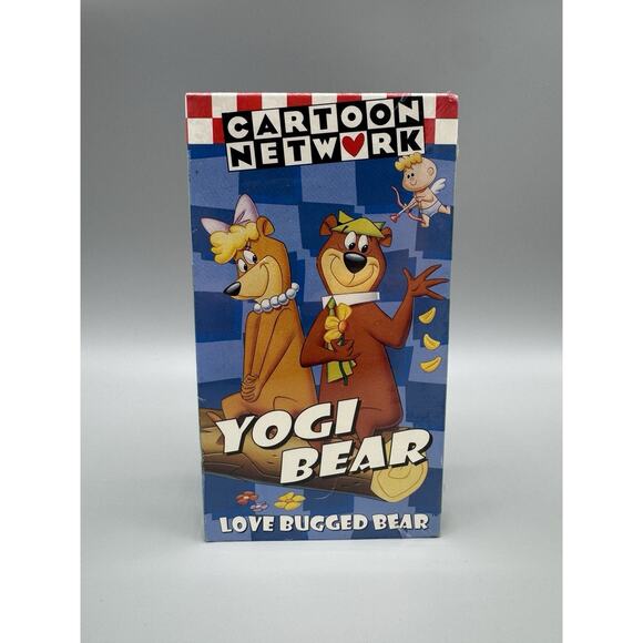 Yogi Bear: Love Bugged Bear VHS 1997 Cartoon Network SEALED - Picture 1 of 4